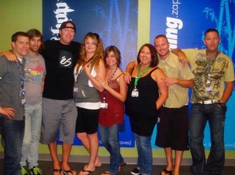 The Zappos RideShop buying team (L to R): Chris Peake (senior buyer)