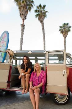 Coco and Izzy Tihanyi of Surf Diva. Courtesy of Surf Diva