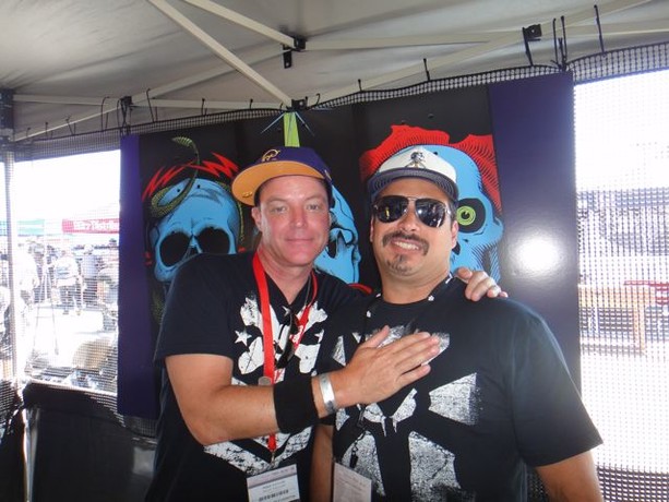 Jeff Pixley and Mike Taylor of Powell-Peralta.