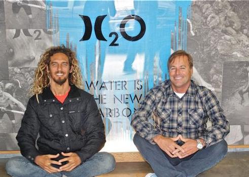 Rob Machado and Bob Hurley