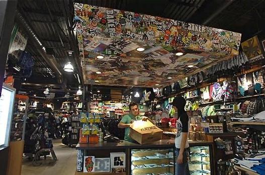 A Zumiez store. Photo courtesy of Zumiez.