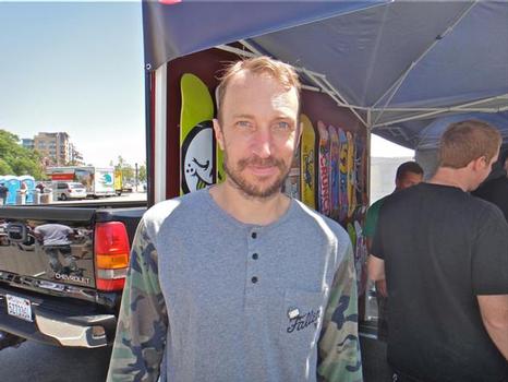 Jamie Thomas at Crossroads in August. Shop-eat-surf file photo.