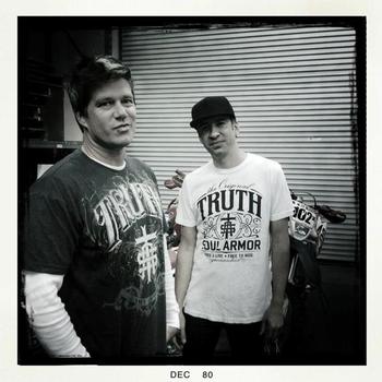 Truth Soul Armor President Jeff Ray with designer Alex De La Pena. Photo courtesy of Truth Soul Armor.