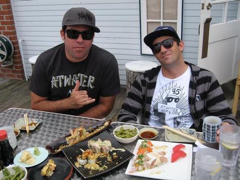 Dean Bradley and Scott Madison. Shop-eat-surf file photo.