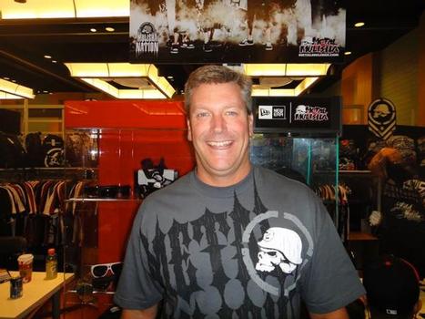 Metal Mulisha VP of Sales Bill Gage. Photo by Shelby Stanger for Shop-eat-surf.