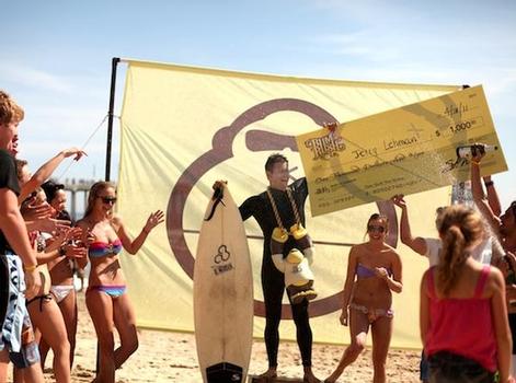 Huntington Beach winner Jerry Lehman.