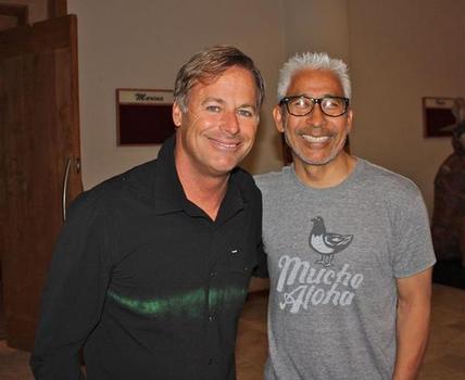 Bob Hurley and Jeff Yokoyama at Surf Summit. Photo by Shop-eat-surf.