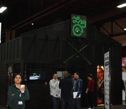 The LRG booth at Magic in February. Shop-eat-surf file photo.
