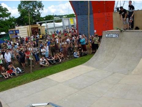 Photo from past Glastonbury Festival. All photos courtesy of etnies.