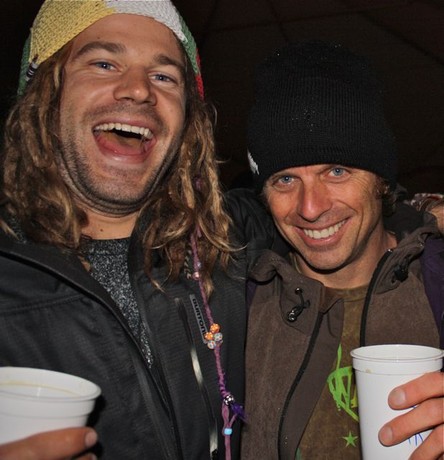 New Burton team rider John Jackson and Steve Klassen