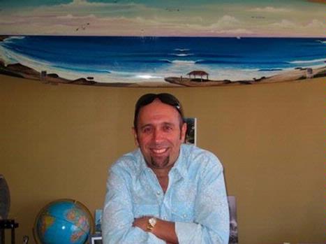 Reef co-founder Fernando Aguerre in his offices in La Jolla.