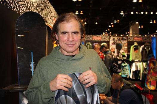 Jake Burton at SIA this year. Shop-eat-surf file photo.