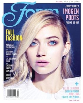 Cover of Foam's November issue. Image courtesy of Foam Magazine.