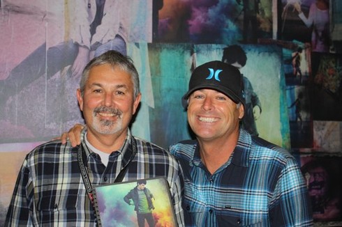 Mark Allison of Surf City in South Carolina and Bob Hurley.