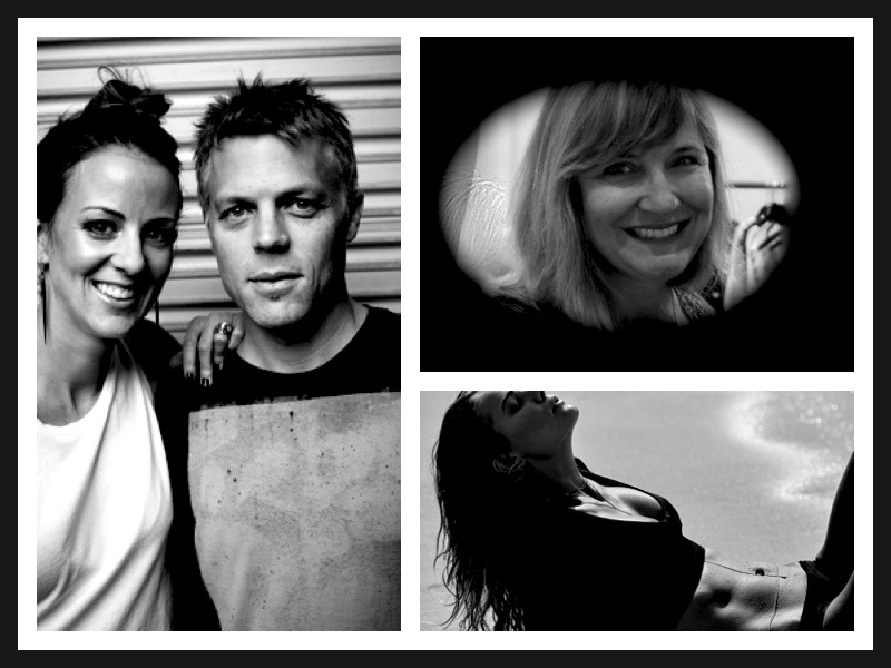 Clockwise from left: Summer and Stever Rapp
