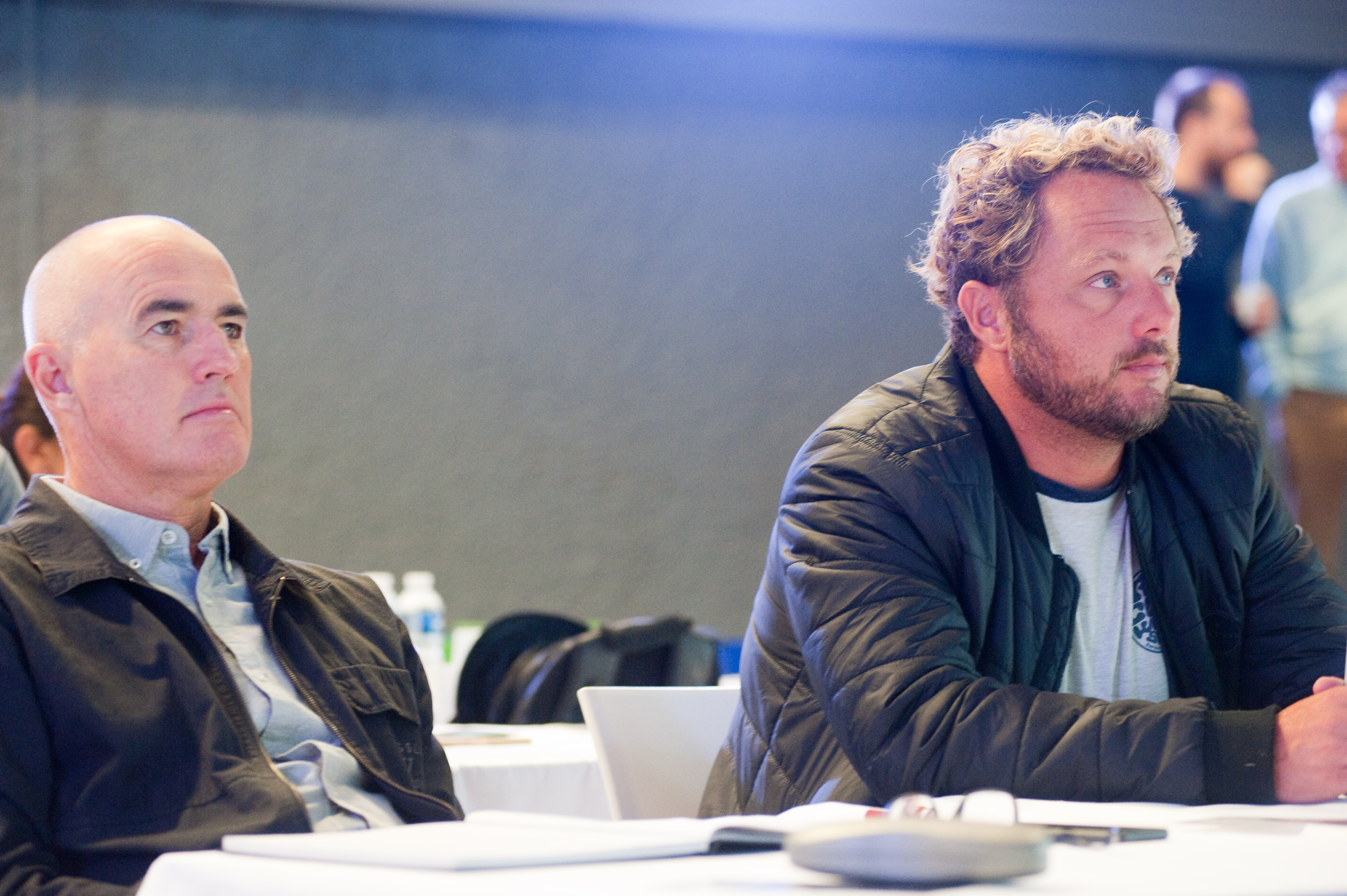 Derek Oäó»Neill (Vissla General Manager) and Wilco Prins (Rip Curl Europe General Manager and EuroSIMA President) - Photos courtesy of EuroSIMA