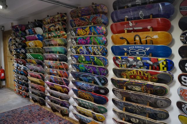 Element decks at the Element London store - SES file photo