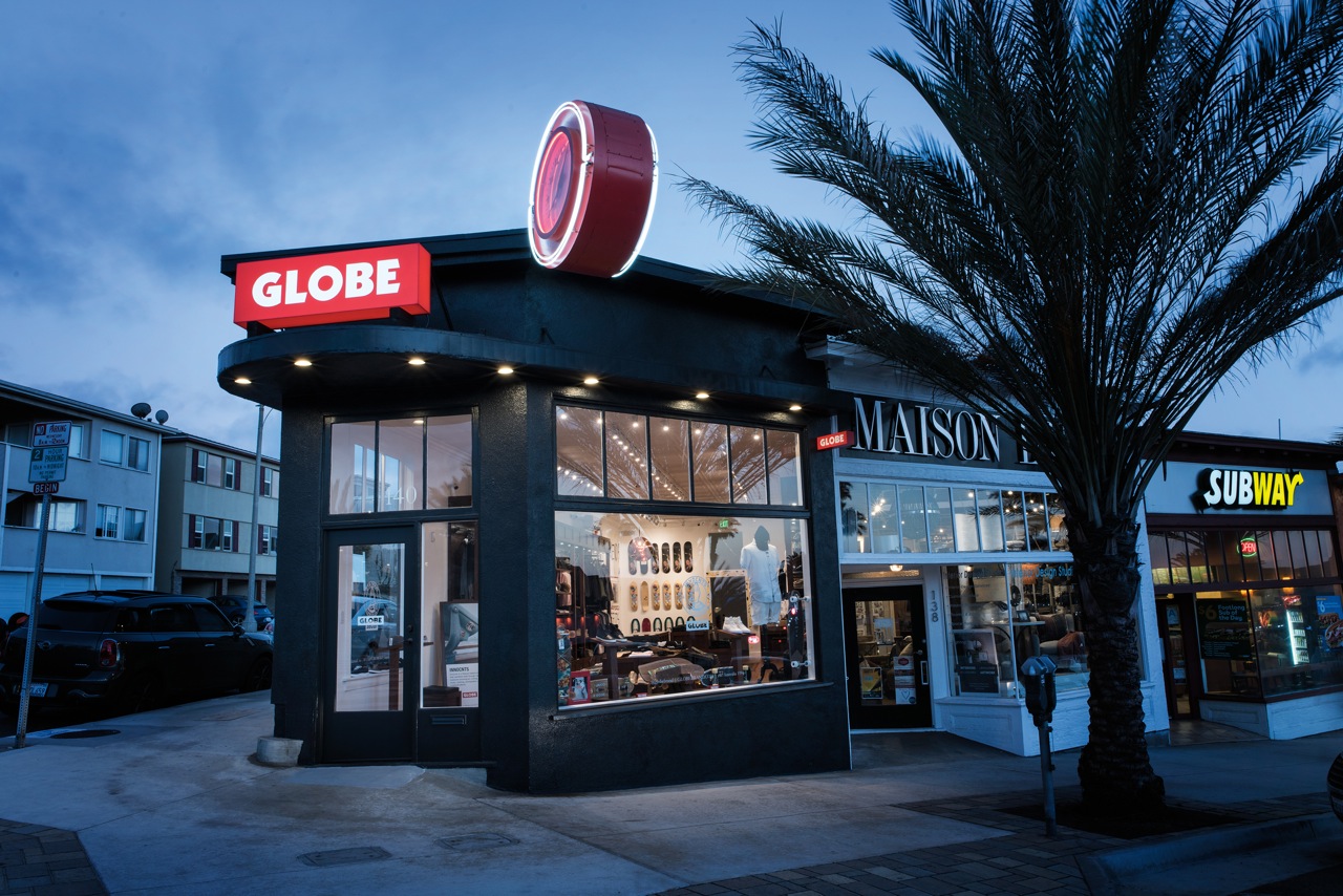 The new Globe store is in the heart of Hermosa Beach