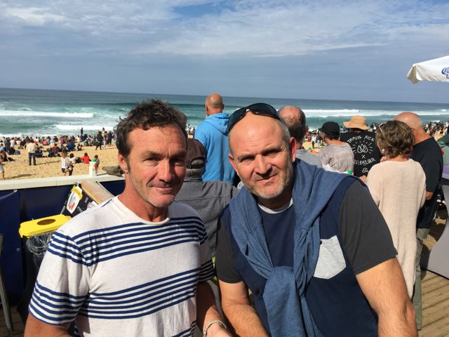 Quiksilver CEO Pierre Agnes and Philippe Arbelbide
