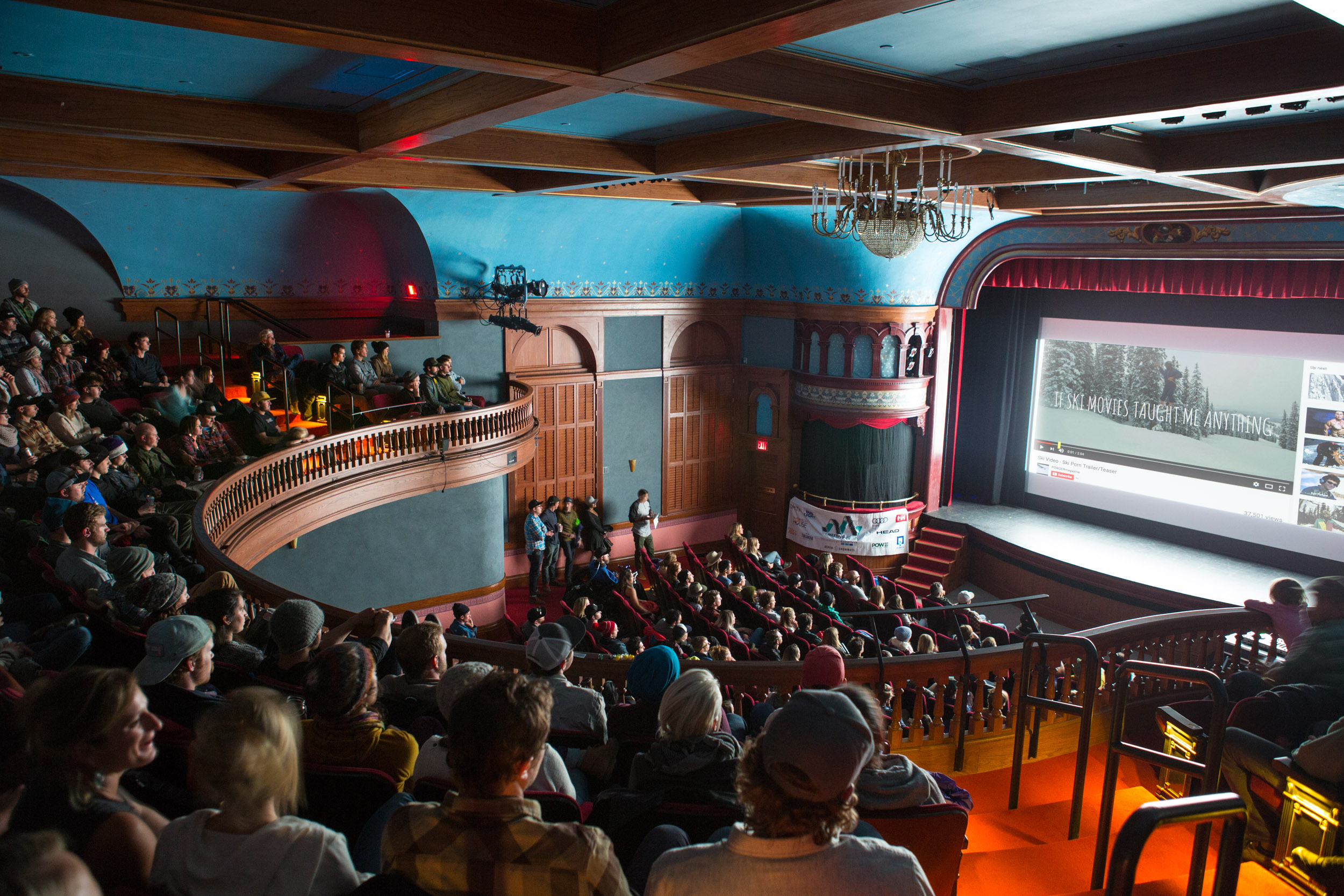 Day 1 at of The Meeting 2016: Wheeler Opera House Travis Rice. Photo: Jeremy Swanson.