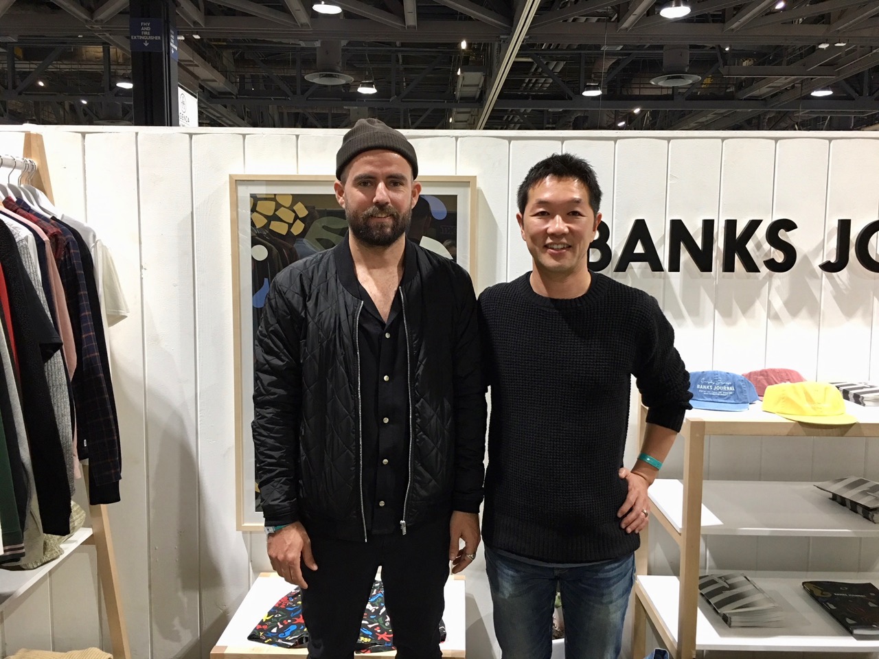 Banks Journal Co-Founders Rama McCabe and Motoo Noda - Photo by SES