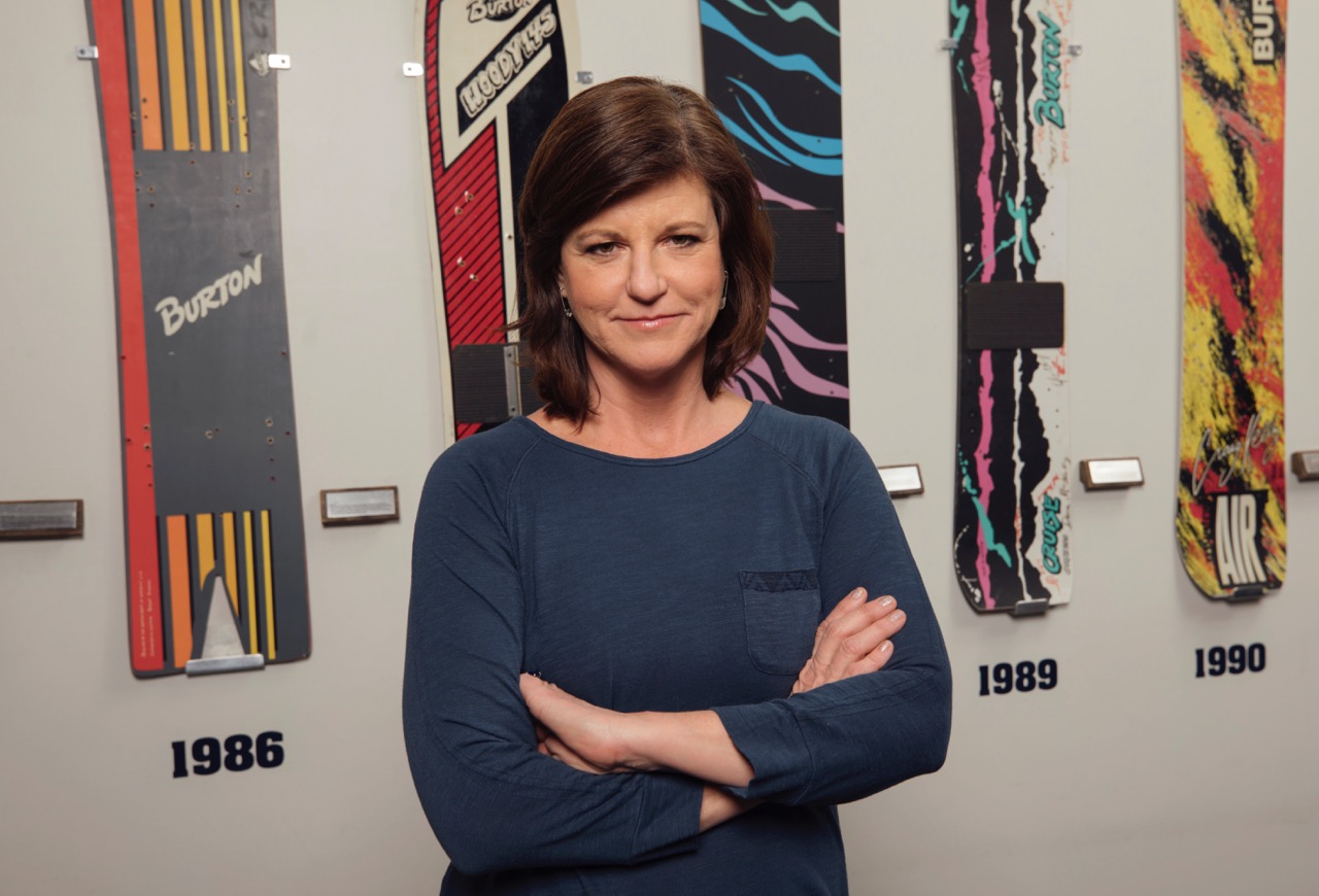 Burton CEO and Co-Owner Donna Carpenter - Photo courtesy of Burton