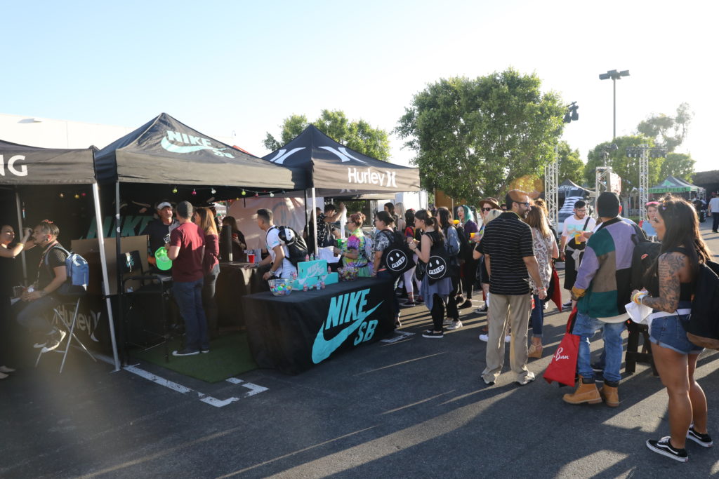 Nike SB and Hurley showed everyone a great time.