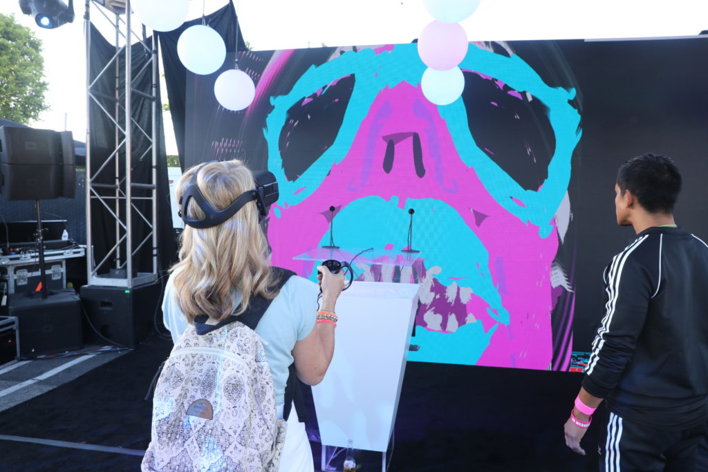 adidas created a psychedelic experience using Virtual Reality technology.