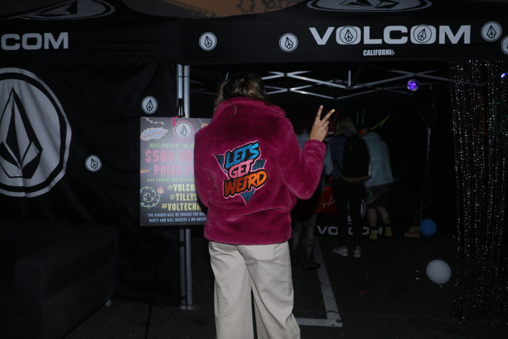 Things got weirdly fun at Volcom’s Rave within the Rave.