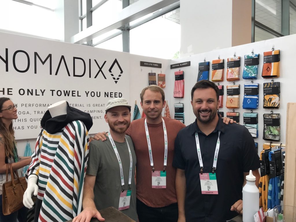 Zack Helminiak, Chace Petersen and Rob Fabregas of Nomadix
