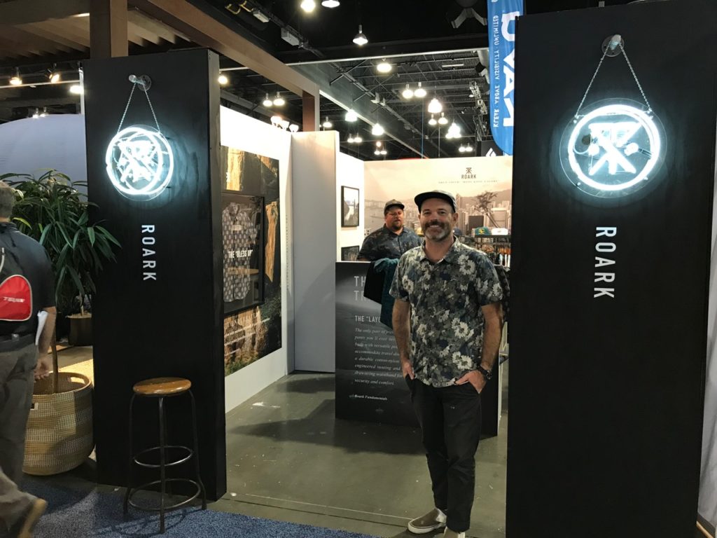 The Roark booth
