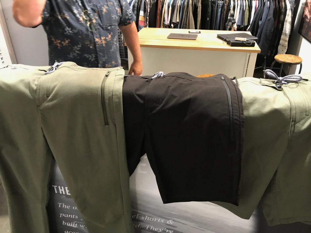 Roark's popular Layover pant and short keep selling out