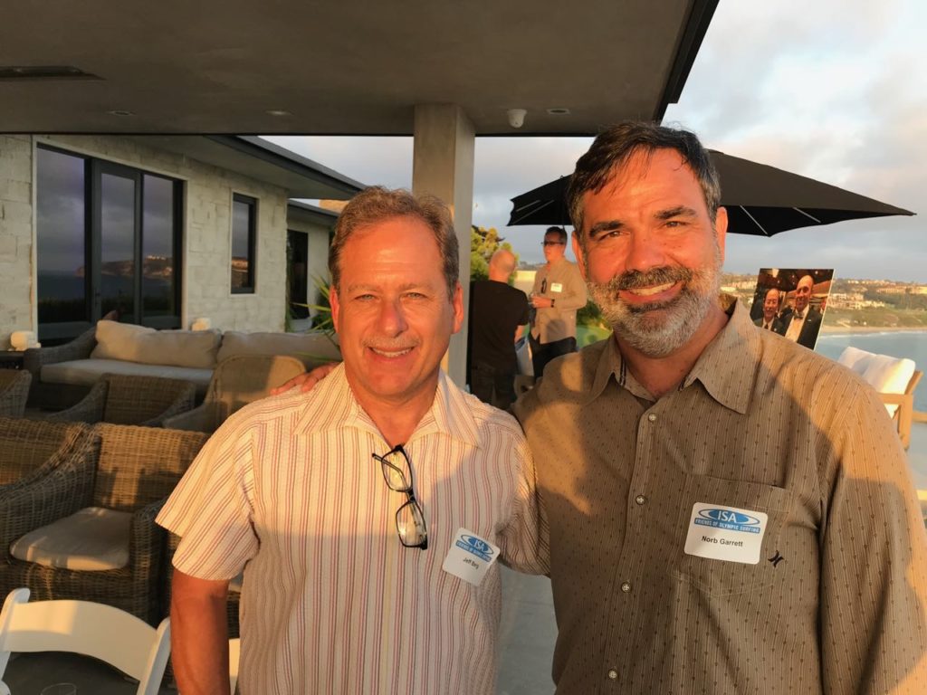 Surfline CEO Jeff Berg and TEN President Norb Garrett