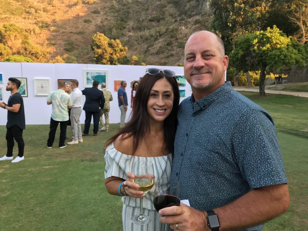 Andrea Harvey and Paul Harvey of Rip Curl