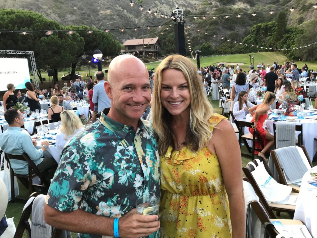 Snowy Lonsway, the new VP of Sales at O'Neill, and wife, Cody