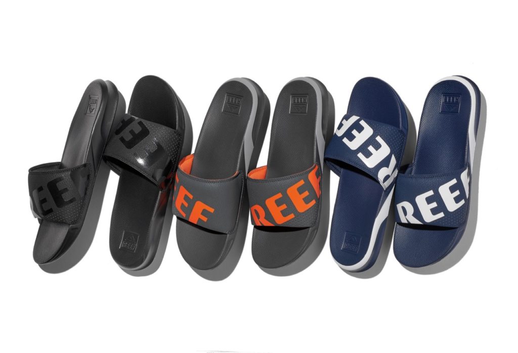 The new waterproof Reef One slide