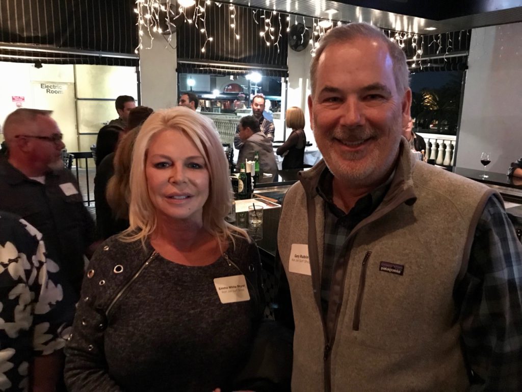 Emma White Pryor and Gary Rubin of Ron Jon