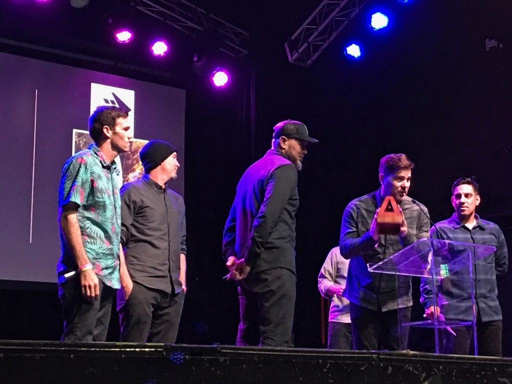 The Firewire team won for Alternative Surfboard Model