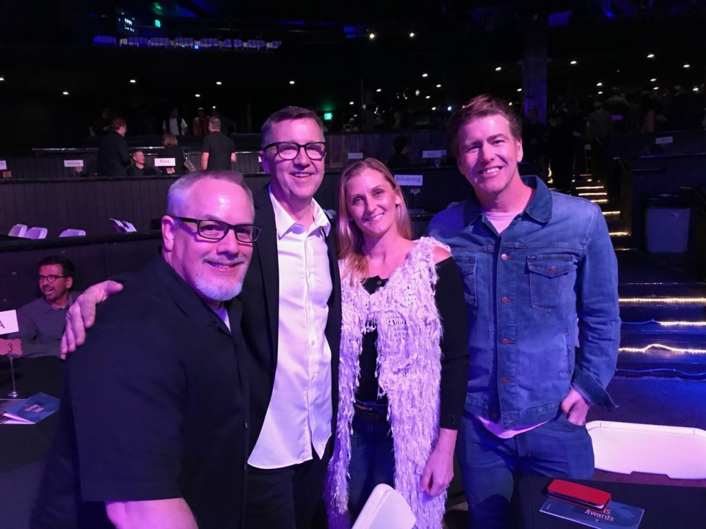 Surf Expo sponsored the event - they sponsor lots of events, thank goodness! Steve Fisher, Roy Turner, Karen Tomlinson, Rod Tomlinson