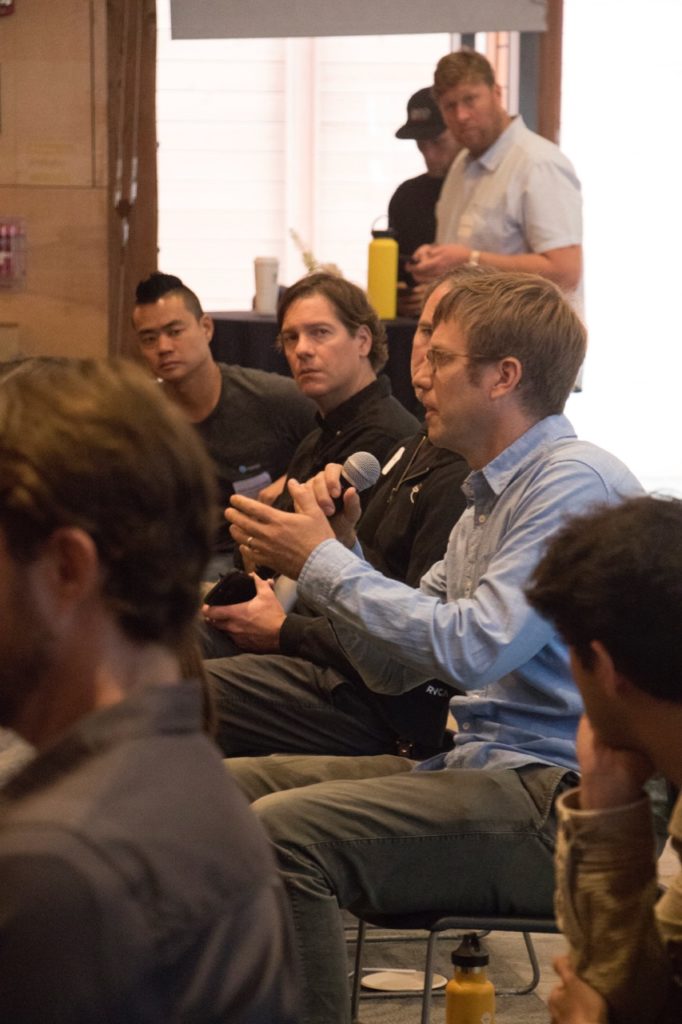 Brian Greer of Seea asking a question