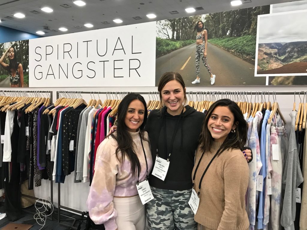 Cristy McKee, Chelsea Smith, and Gaby Arauz of Spiritual Gangster