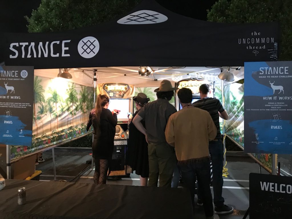The Stance booth