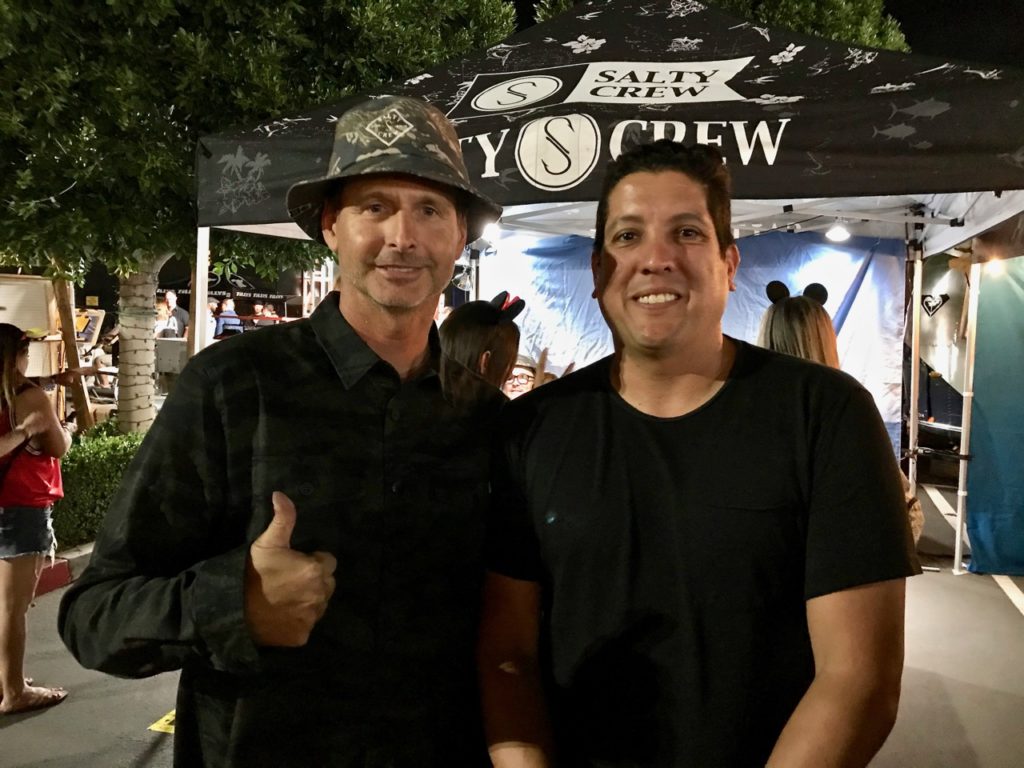Sean Fleuriau of Salty Crew and Brian Barlow of Lira