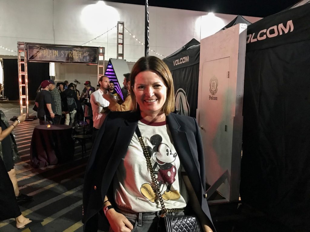 Tricia Smith, the new Chief Merchandising Officer at Tilly's, at a Tilly's party in October - SES file photo