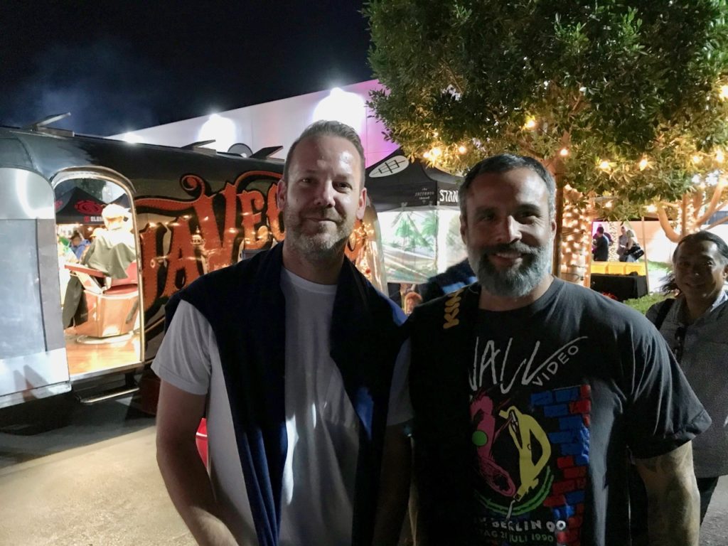 Todd Kellogg of Lira and Adam Cooke of CPTN Apparel