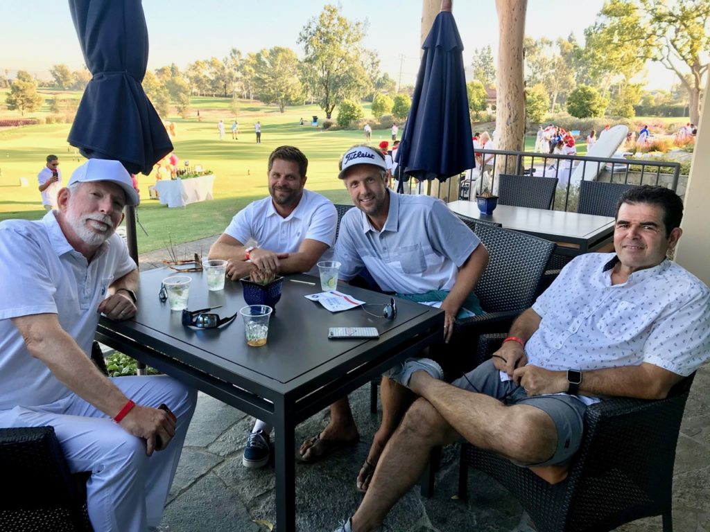 Dave Nash and Pete Censoplano of Sun Diego, Josh Hansen of Hansen's, and Jamal Abdelmuti of Jack's