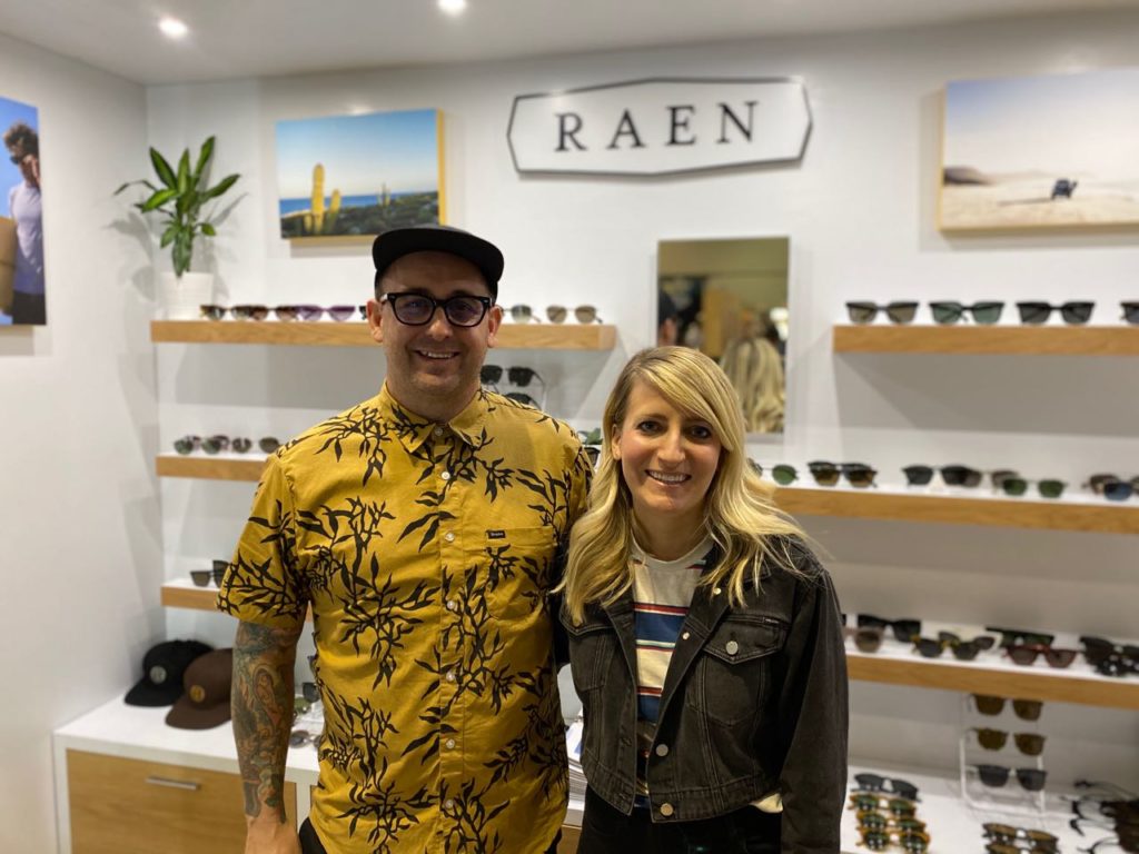 Adam Quick and Kelsey Mitchel of Raen