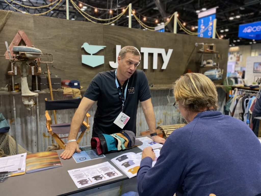 Cory Higgins of Jetty working hard