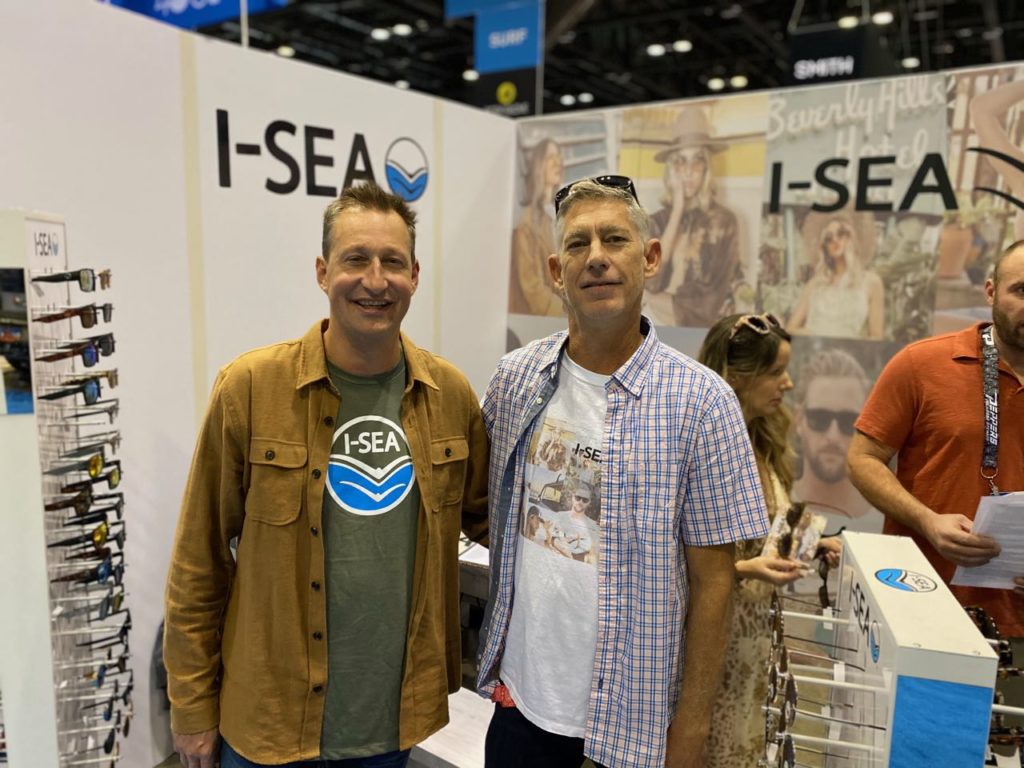 Don Dyer and Joey Santley of I-Sea Sunglasses