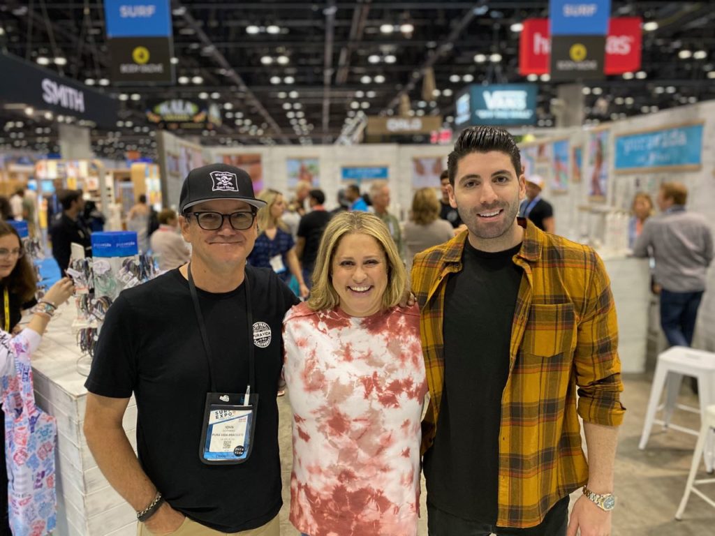 John Gothard, Erin Goodman and Jared Mehr of Pura Vida
